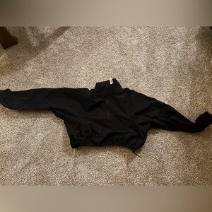 ALO Yoga Black Zip-Up Pullover Jacket size small